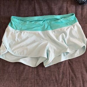 Lululemon aqua speed shorts